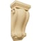 Ekena Millwork 7 1/2"W x 4 1/2"D x 14"H Cole Pilaster Wood Corbel, Alder CORW07X04X14COAL - alternate 1